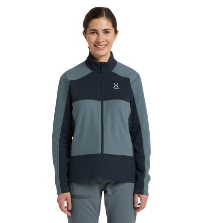 Haglöfs Buteo Mid Jacket Women Steel Blue - M