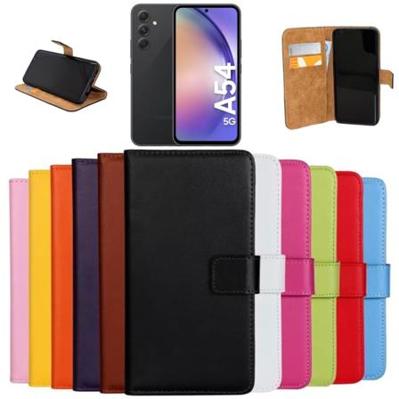 Samsung Galaxy A54 pung etui mobilcover - VÆLG: Rød