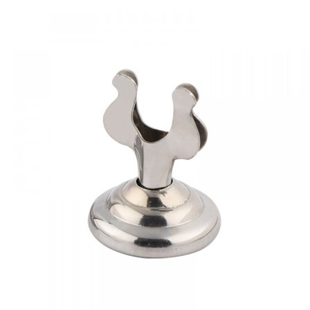 Plasskortholder - Harpestil Bordnummer Plasskortholder - Bordplate Nummer, Foto og Menyholder - Flott for Restauranter Banketter - Sølv 4*2.8CM