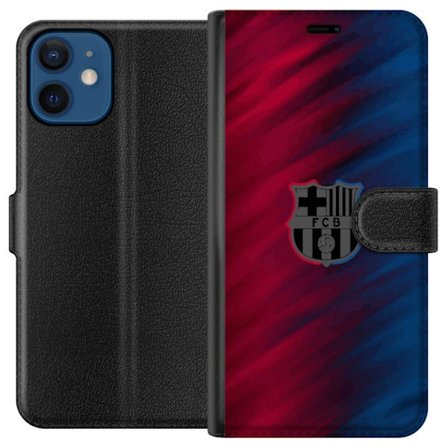 Kompatibelt Plånboksfodral till Apple Apple iPhone 12 mini FC Barcelona