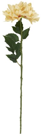 Ib Laursen Kunstig Blomst Dahlia-Lysegul H45