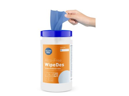 KiiLTO PRO Ytdesinfektion våtservett WipeDes alkoholfri - Lyreco - Städ och hygien - Tvål och hygien - Våtservetter