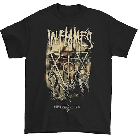 In Flames Octopus 2015 Tour T-shirt