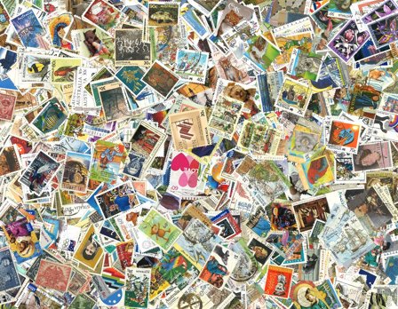 Australien - Frimærkepakke - 1500 forskellige stemplede frimærker