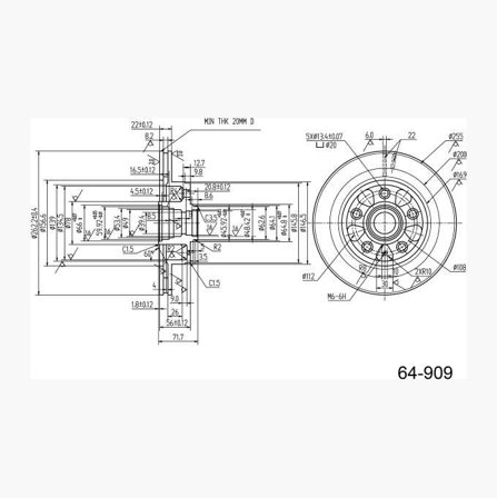 Biltema - BREMSESKIVE