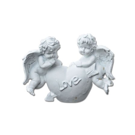 Cupid kjærlighet Engler Resin Hage Statue Figur, Innendørs Utendørs Hjem Hage