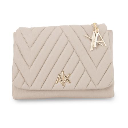 Armani Exchange, Cross Body Bags Beige, Dames, Maat:ONE Size