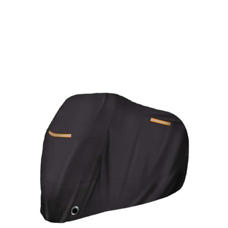 (200*90*100cm, koko M) musta 190T silk polyester pyörän suojus,