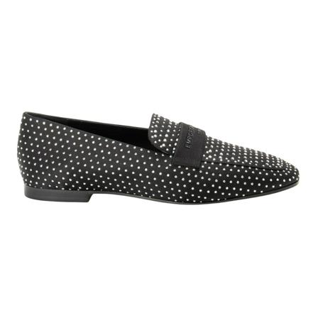 Emporio Armani Lågskor svart, Dam Loafers, Dam, Storlek: 36 EU