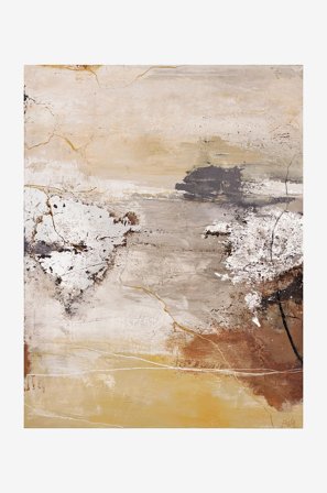 Malerifabrikken - Billede Silver space - Gul - Billeder - 90X120 - Fra Homeroom