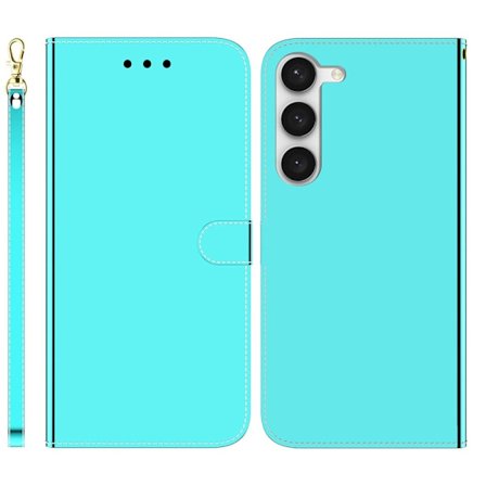 Mirror Samsung Galaxy S23 Plus Flippetui - Cyan