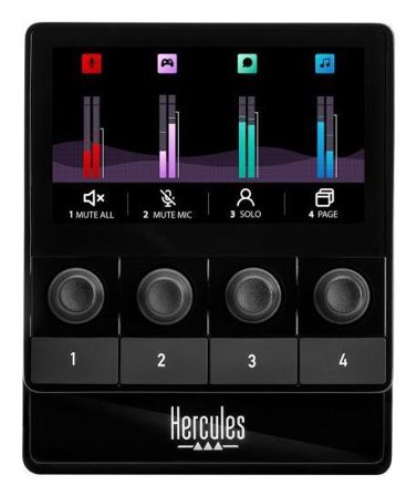 Hercules Stream 100 Black 4 Buttons