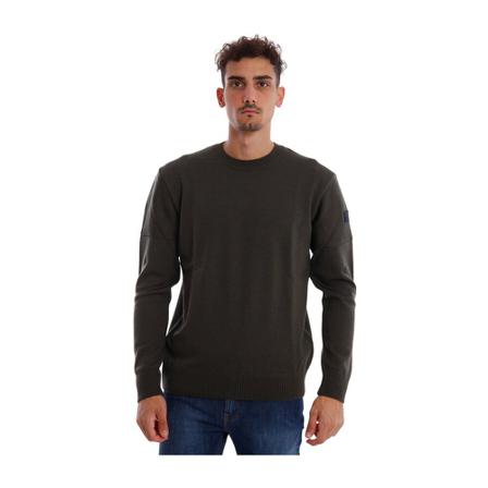 Paul & Shark Sweater With Round Neck Brun, Herre, Størrelse: M