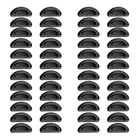 Självhäftande Näskuddar 24 Par Glasögon Näskuddar Fäst på Silikon för Glasögon Solglasögon Tunna Näskuddar