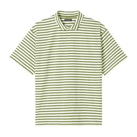 Marc O'Polo Short-sleeved Polotröja grön, Herr, Herr, Storlek: 2XL