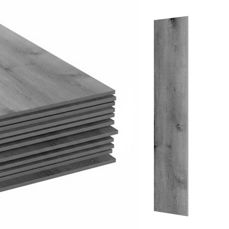 Selvklæbende PVC-gulv med trælook, skridsikker, vandtæt