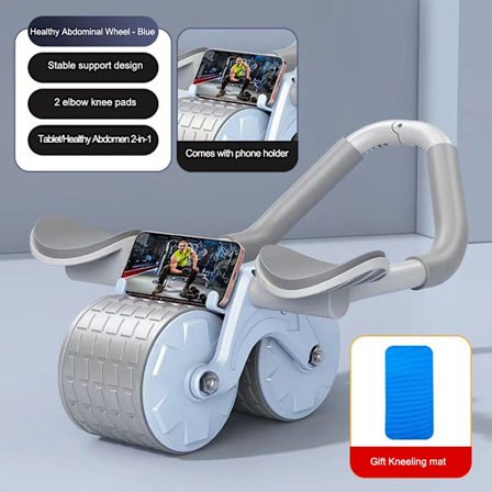 Abdominal Roller Wheel Träning Automatisk Rebound