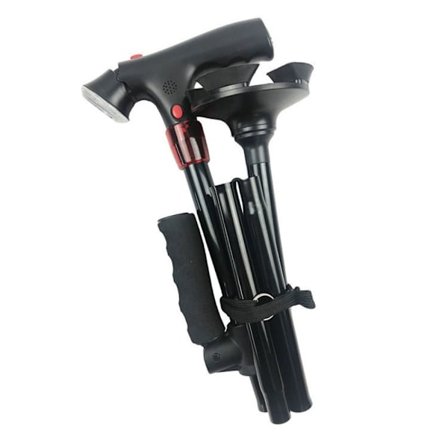 Folding Cane Elder Cane Walking Trusty Sticks