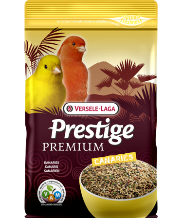 Versele-Laga - Prestige Premium kanarifugl 800 g - Fuglemat & fuglefôr - Frøblanding - ZOO.no