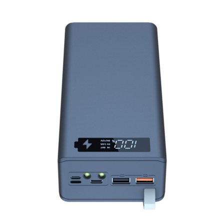1 sæt C16PD version Batteriopladerboks DIY Power Bank Power Kit Bankholder Svejsefrit batteri 5V-3A 9V-2A 12V-1.5A