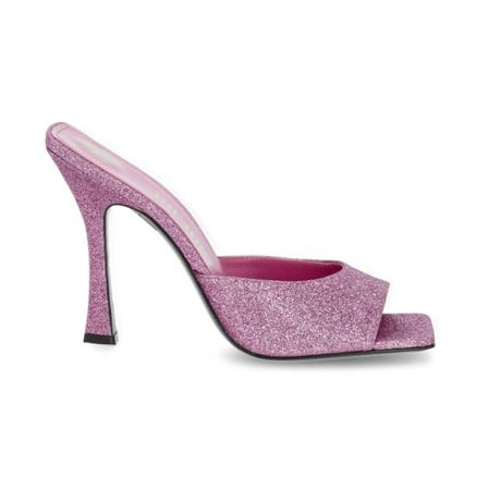 The Attico Sandaler Pink, Dame Sandaler med hæl, Størrelse: 37 1/2 EU