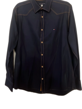 Mörkblå skjorta Tommy Hilfiger XL