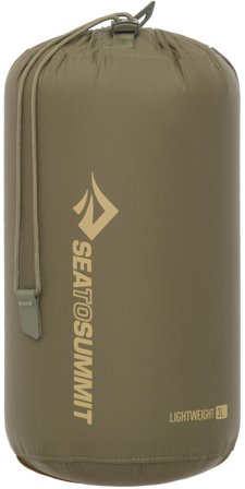 Sea to Summit Eco Lightweight Stuffsack 3L Olive - Tilbehør For Ryggsekker og Vesker