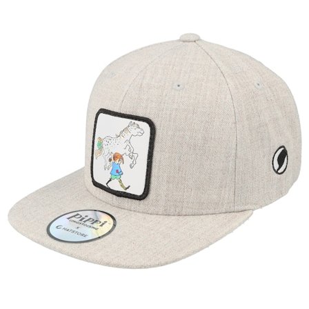 Kinder Pippi Langstrumpf - Grau snapback Cap - Kinder Pippi Kleiner Onkel Grey Snapback @ Hatstore