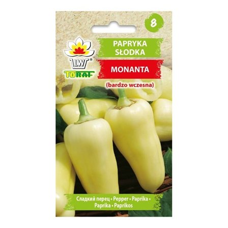 Frö till paprika Montana – Tidig och högavkastande med söt smak