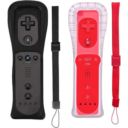 2-pack klassiska fjärrkontroller kompatibla med Wii Wii U-konsol