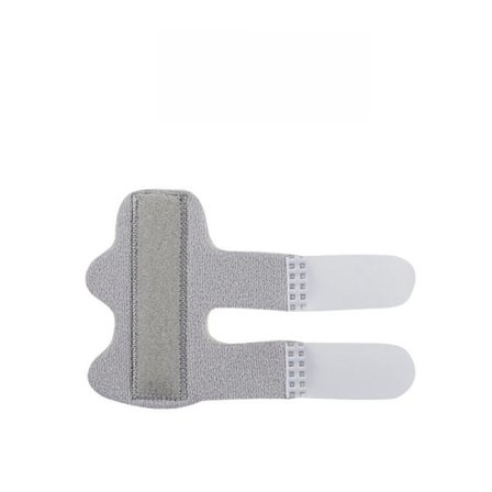 Fingerstøtte / fingerskinne med velcro Gray