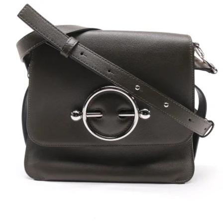 JW Anderson Pre-owned Pre-owned Läder crossbodyvskor grön, Dam Vintage Väskor, Dam, Storlek: ONE SIZE