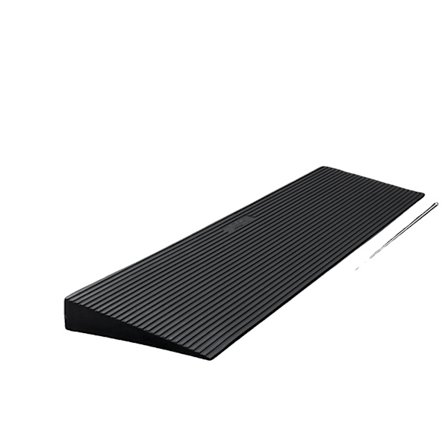 Tröskelramp, 15 Ton Belastningskapacitet, Halkfri Yta,35,4x7,9x1,2 tum