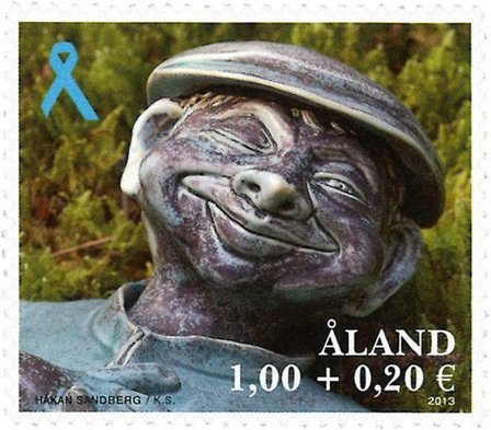 Åland - Den blå sløjfe - Postfrisk sæt