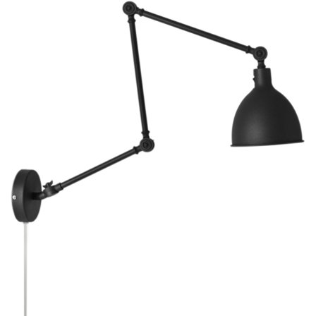 By Rydéns - Vegglampe Bazar svart 2827660-4000 Svart