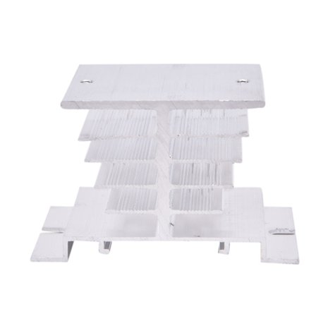 Aluminium køleplade SSR Solid State Relay Lille varmeafledning