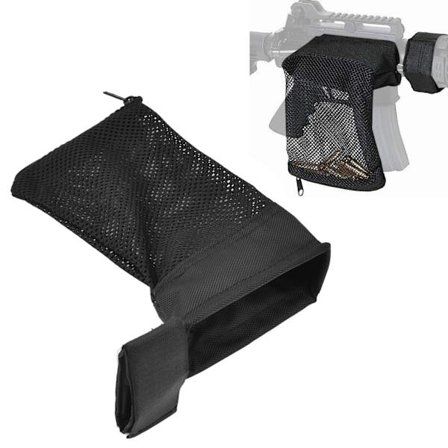 Effektiv hylsinsamlare, taktiskt snabbkopplingsnät och värmebeständig mässingsfångare för smidig rengöring efter skjutning