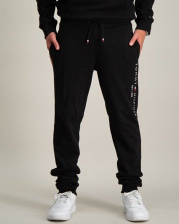Tommy Hilfiger ESSENTIAL SWEATPANTS Musta Housut Pojat - Kids Brand Store