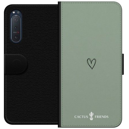 Yhteensopiva Lompakkokotelo Sony Sony Xperia 5 II Cactus and Friends – SageLove