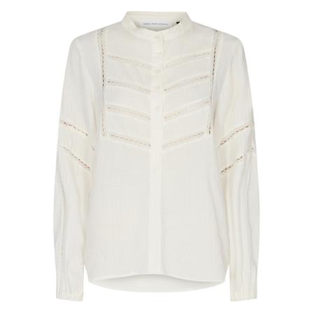 Pieszak Meadow Solid Lace Blouse , Beige , Dames , Maat: M