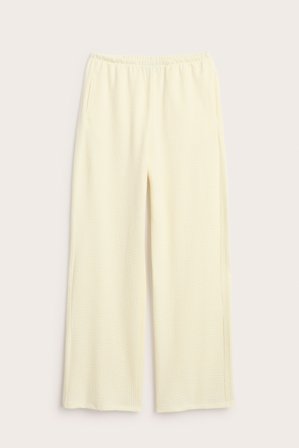 Kappahl | Spodnie piżamowe Jasnożółty S | Jasnożółty