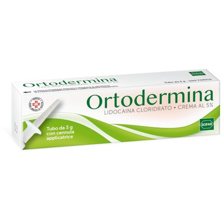 Ortodermina*Crema Dermatologica 3g 5%