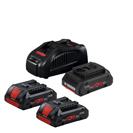 Bosch GAL 18 V1880 Ladepakke 18 V, 4,0 Ah, Maskintilbehør & forbruk