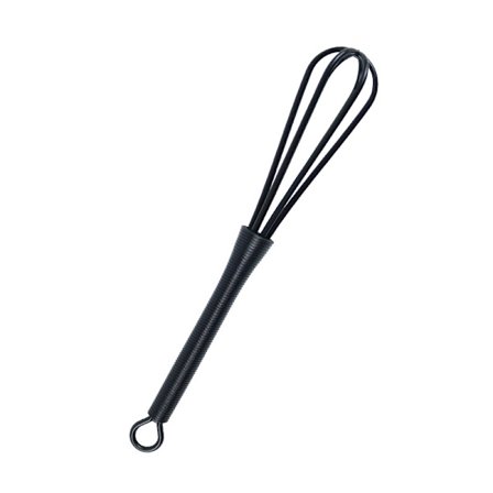 1 stk. sort plastikpiskeris til frisørbrug