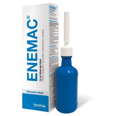 Enemac Enteroclisma Flacone130ml 16,1+6/100ml