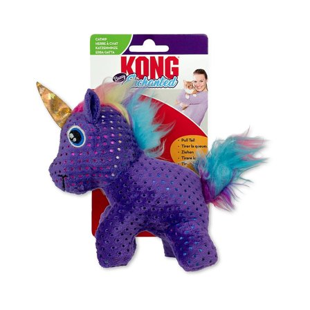 Kong Enchanted Buzy Unicorn Kattelegetøj Buzy Unicorn 11x5x9 cm, Tøj & Bolig, Dyrelegetøj, Kattelegetøj