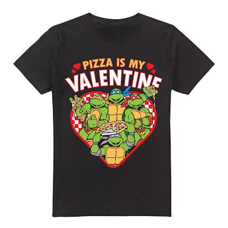 Teenage Mutant Ninja Turtles Herr Pizza Is My Valentine T-Shirt