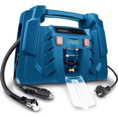 SCHEPPACH bärbar kompressor 8 bar - 12 V - Air Force 5