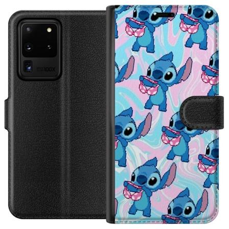 Samsung Galaxy S20 Ultra Lompakkokotelo Stitch Retro