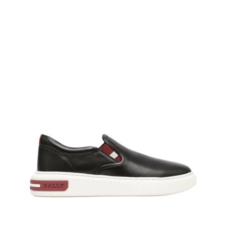 Bally, Mya leather sneakers Zwart, Dames, Maat:35 EU